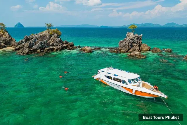 Phuket Boat Trips – 3 Khai Islands Relax & Snorkeling Half/Full Day Tour