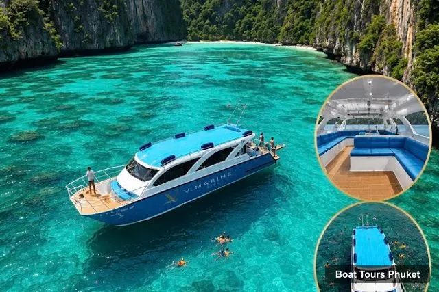 V.MarineTour- Phi Phi Islands Day Trip - Private Boat Charters – V.MarineTour- Phi Phi Islands Day Trip - Private Boat Charters, Phuket – Phuket Boat Trips