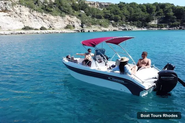Boat Tours Rhodes – Licence-Free Private Boat Rental