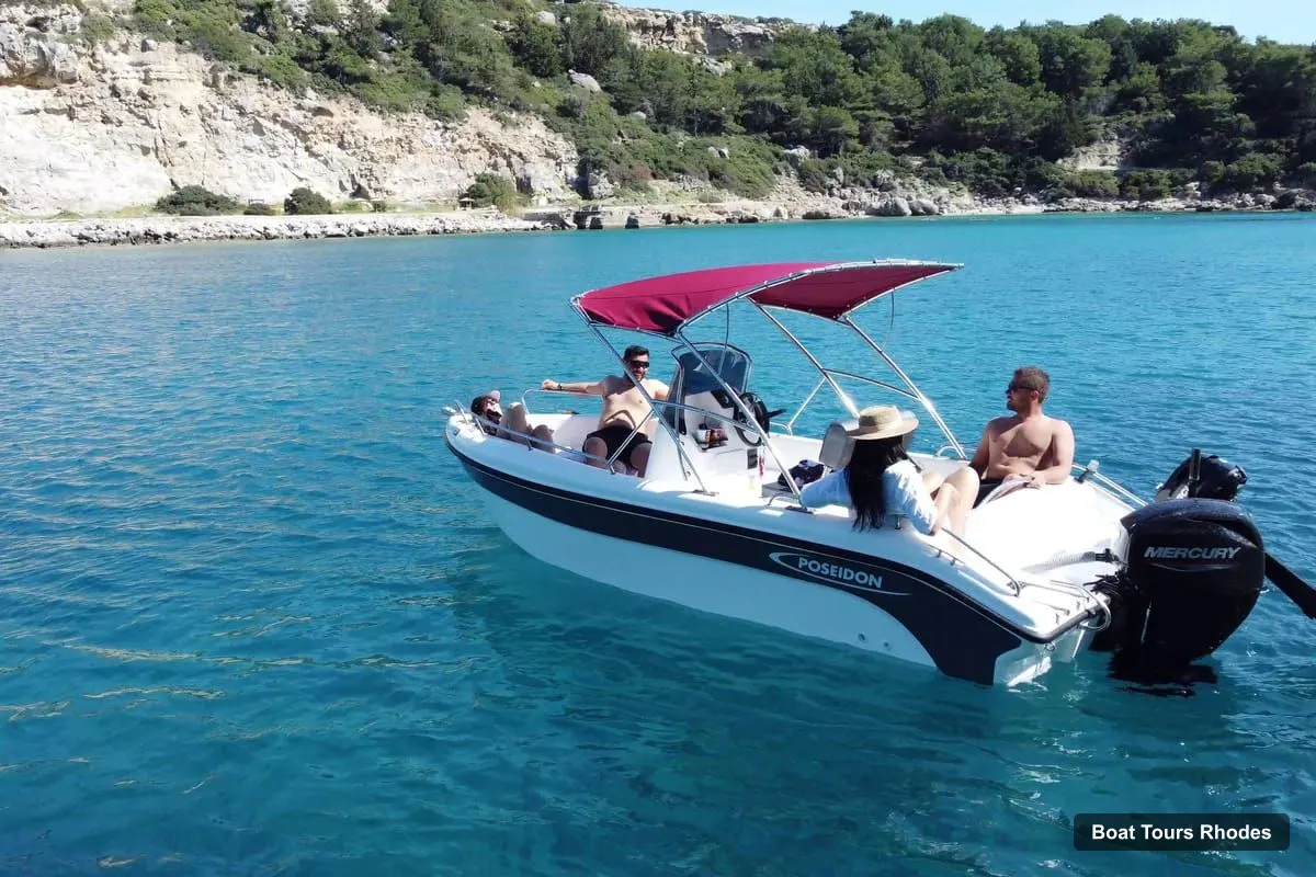 Boat Tours Rhodes – Licence-Free Private Boat Rental