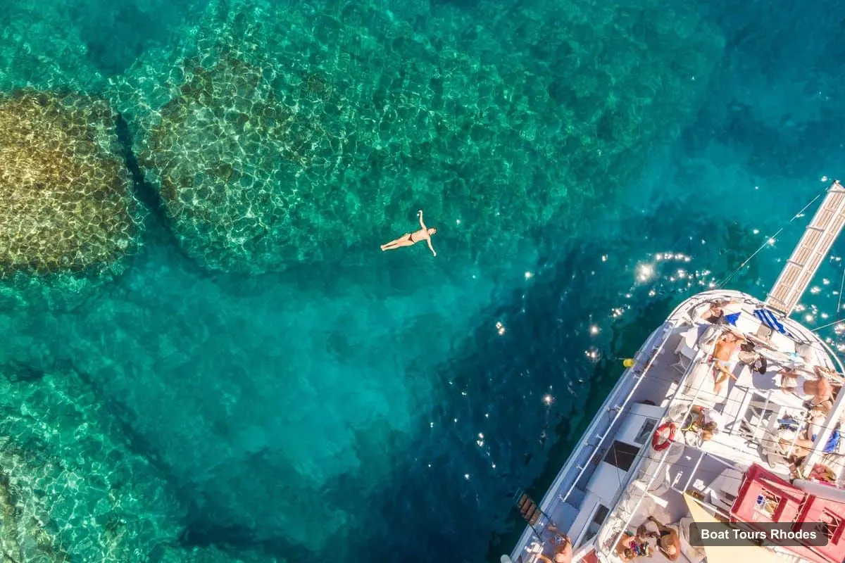 Boat Tours in Rhodes – Boat Tour with Snorkeling, Gourmet Buffet & Open Bar (photo 2)