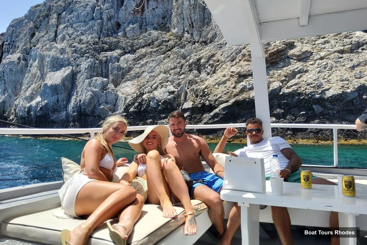 Boat Tours in Rhodes – Boat Tour with Snorkeling, Gourmet Buffet & Open Bar (photo 3)