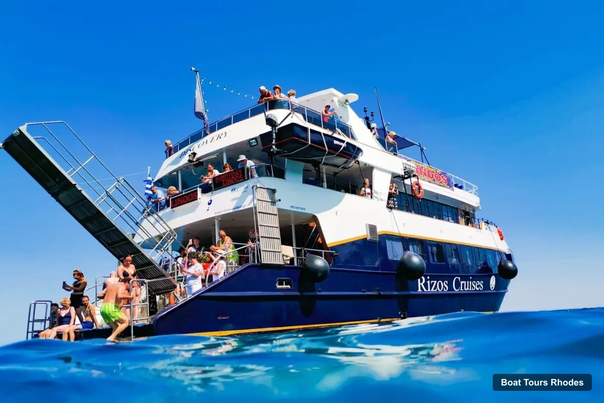 Boat Tours in Rhodes – Symi Island Cruise, St. George Bay Swim & Free Time (photo 2)