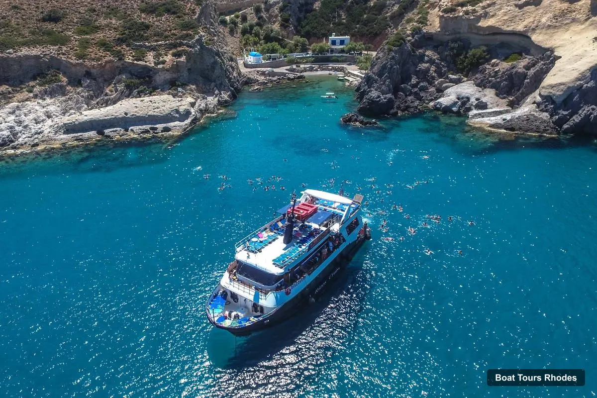 Boat Tours in Rhodes – Symi Island Cruise, St. George Bay Swim & Free Time (photo 3)