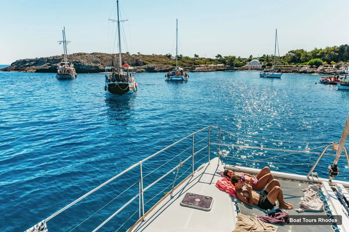 Boat Tours Rhodes – All-Inclusive Catamaran Cruise with Lunch and Drinks (photo 5)