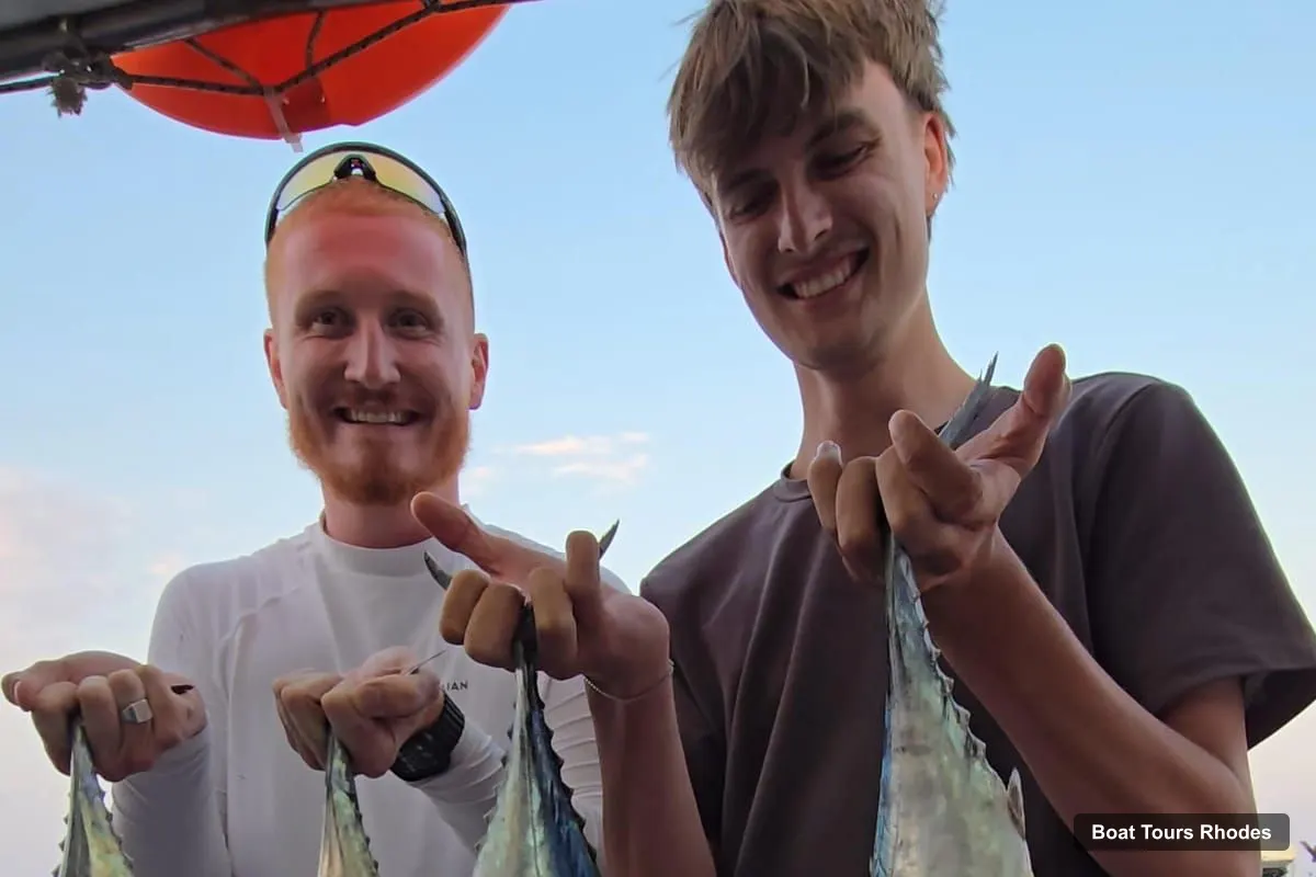 Boat Tours Rhodes – Fishing Trip, Snorkelling, BBQ, & Professional Guide (photo 3)
