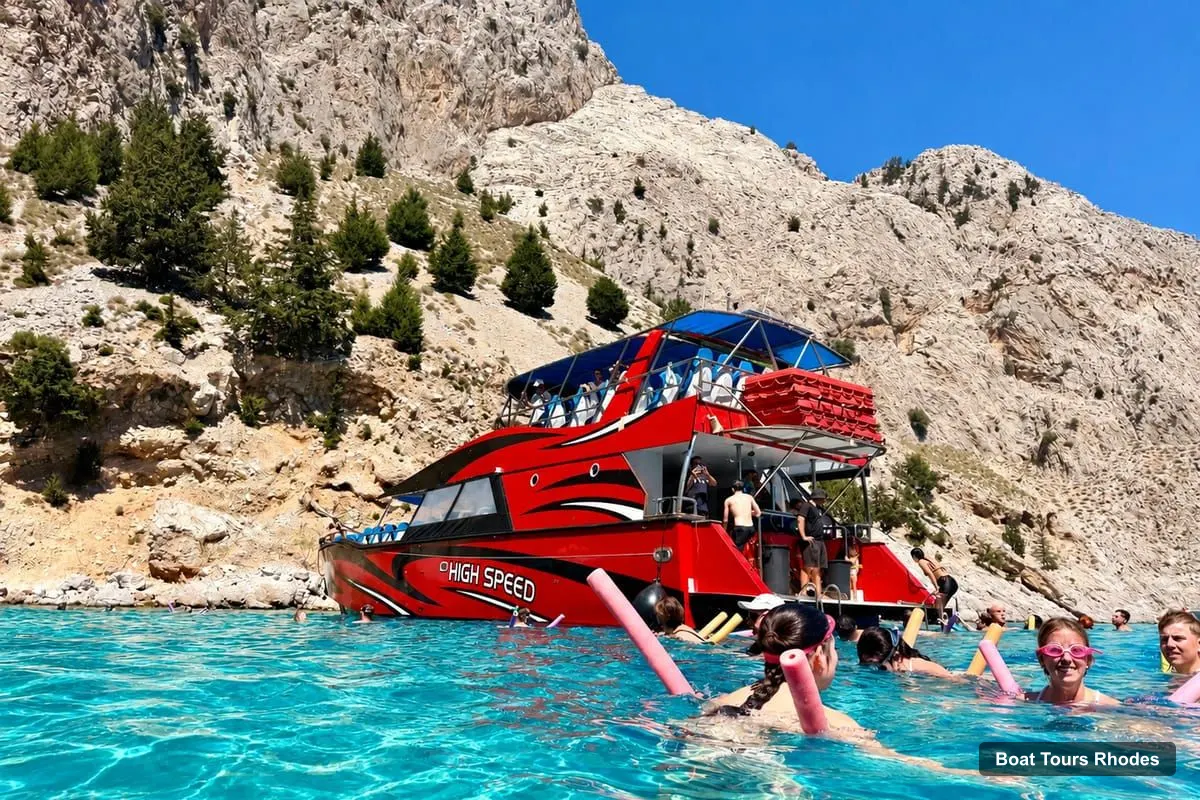Boat Tours Rhodes – High-Speed Boat to Symi Island & Saint George's Bay (photo 2)