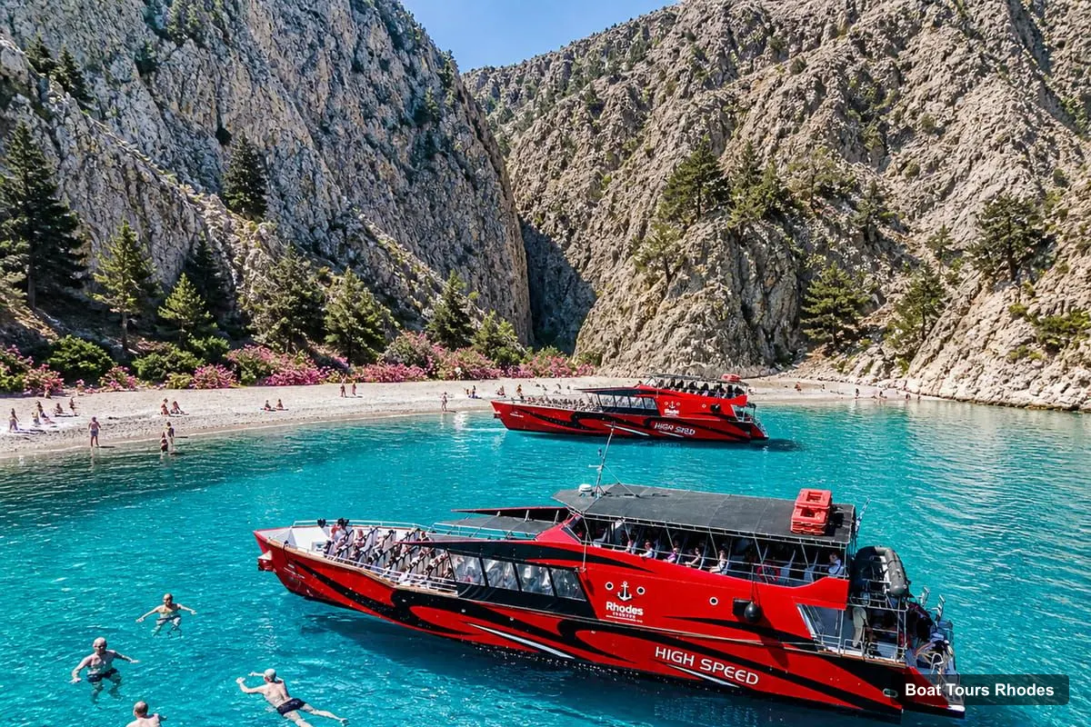Boat Tours Rhodes – High-Speed Boat to Symi Island & Saint George's Bay (photo 4)