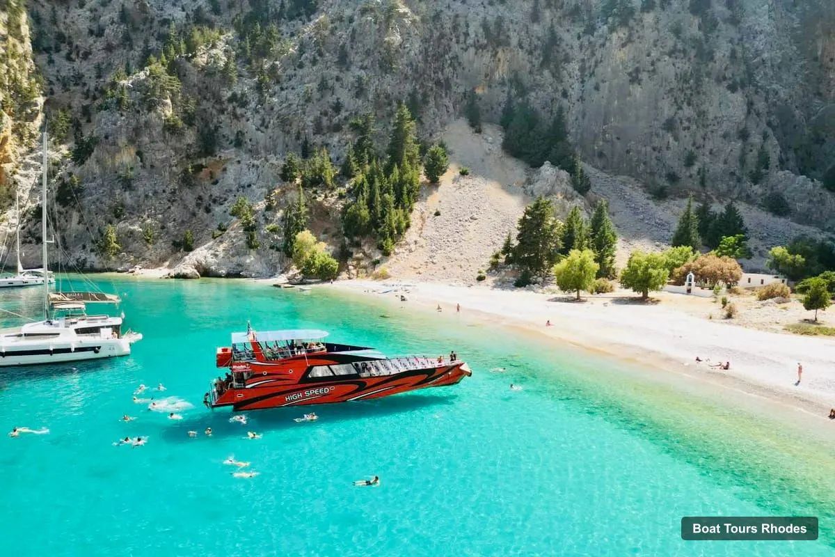 Boat Tours Rhodes – High-Speed Boat to Symi Island & Saint George's Bay (photo 5)