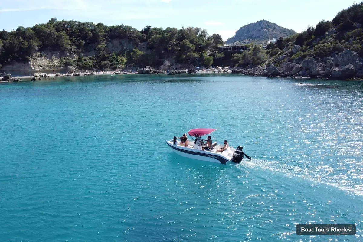 Boat Tours Rhodes – Licence-Free Private Boat Rental (photo 2)