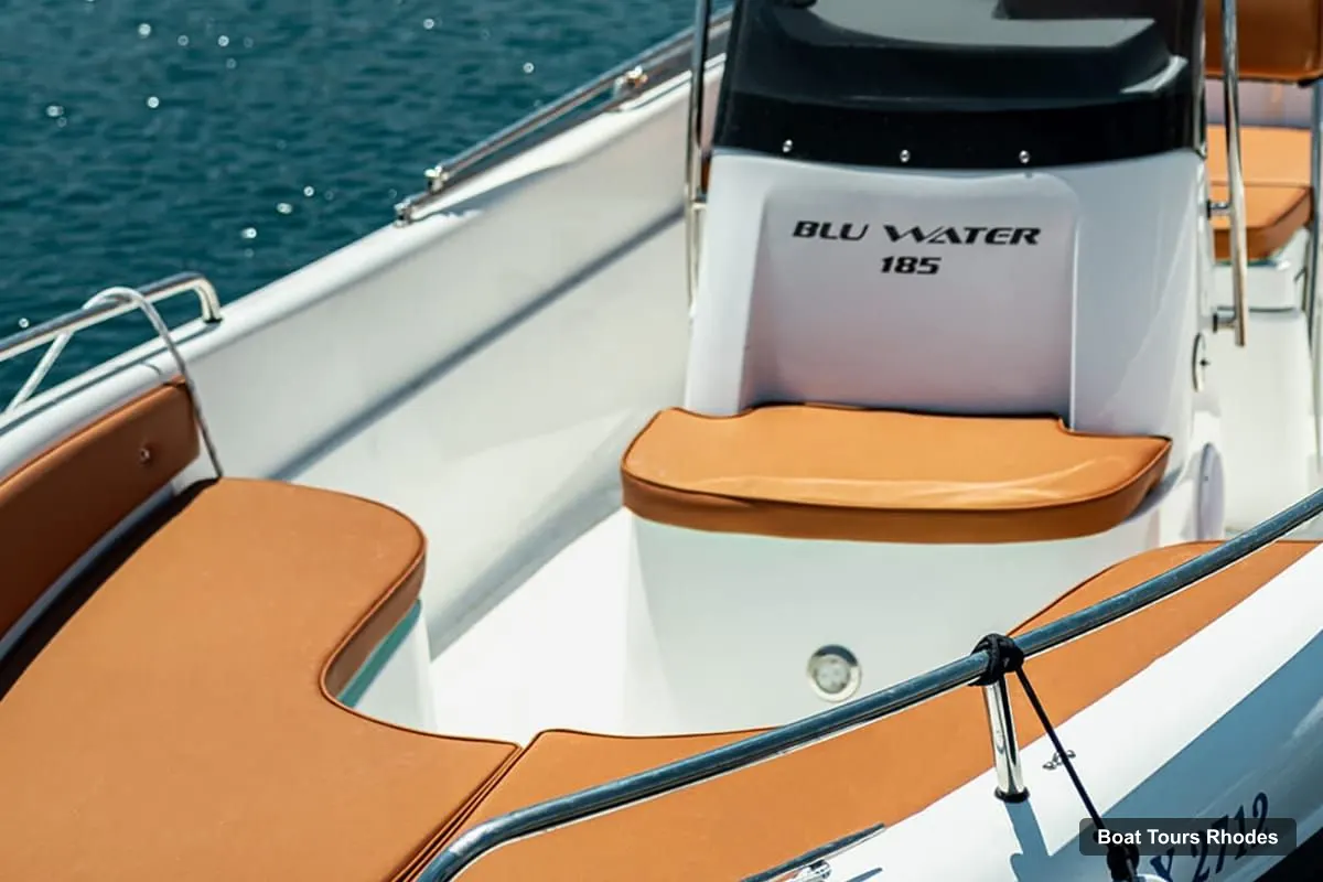 Rhodes Boat Trips – Boat Rental to Anthony Quinn Bay, No License Needed (photo 5)