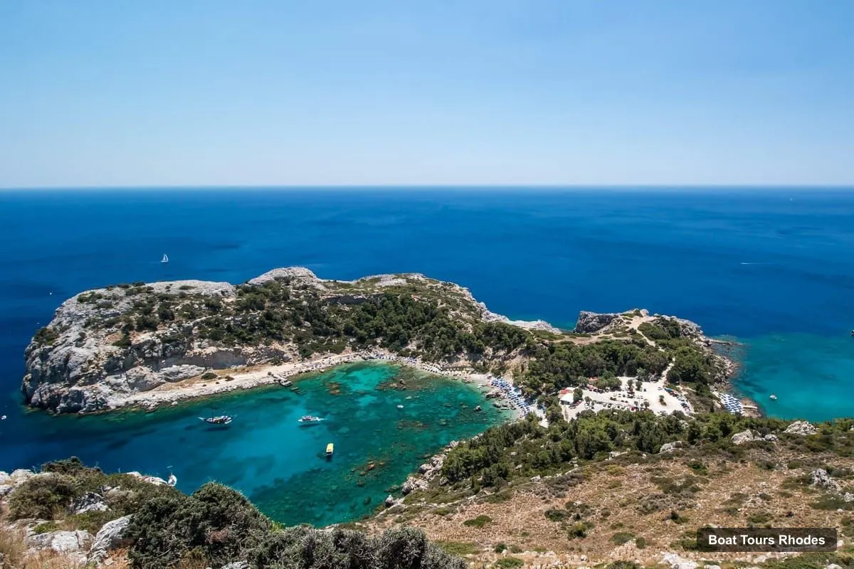 Rhodes Boat Trips – Snorkeling Cruise to Anthony Quinn Bay & Sea Caves (photo 3)