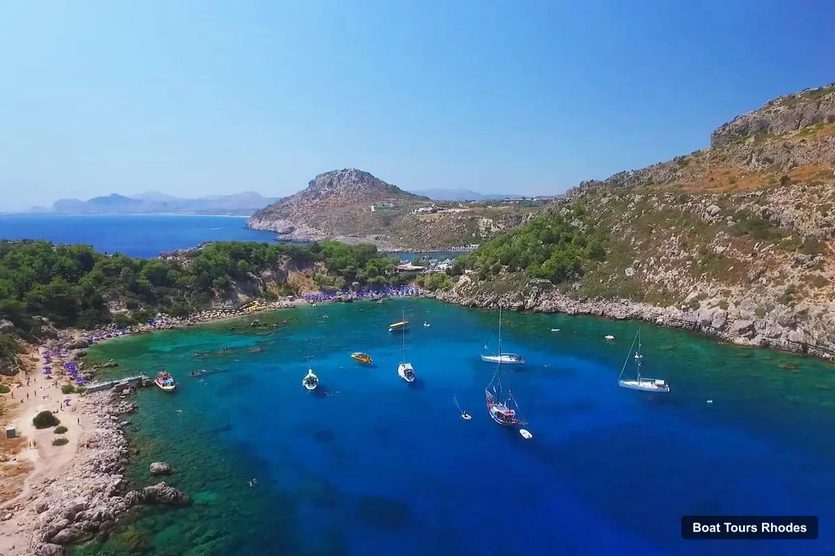 Rhodes Boat Trips – Snorkeling Cruise to Anthony Quinn Bay & Sea Caves (photo 4)