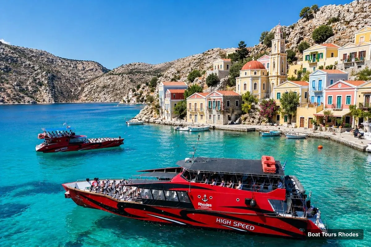 Rhodes Boat Trips – Cruise to Symi & St George's Bay with Hotel Transfer (photo 3)