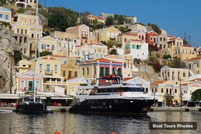 Boat Tours in Rhodes – Symi Island Cruise, St. George Bay Swim & Free Time