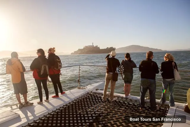 San Francisco Boat Cruises – San Francisco Bay Sunset Cruise by Luxury Catamaran