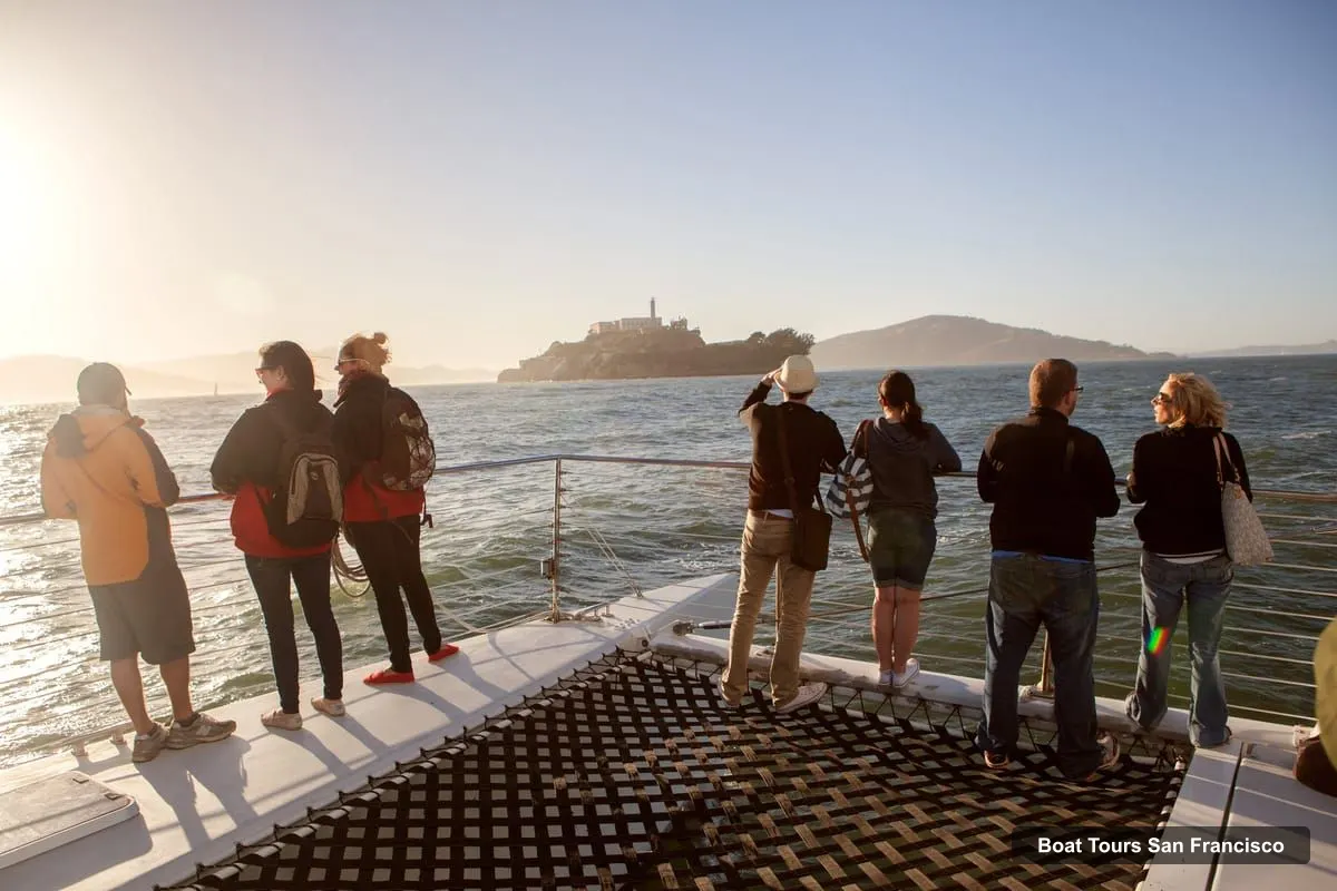 San Francisco Boat Cruises – San Francisco Bay Sunset Cruise by Luxury Catamaran