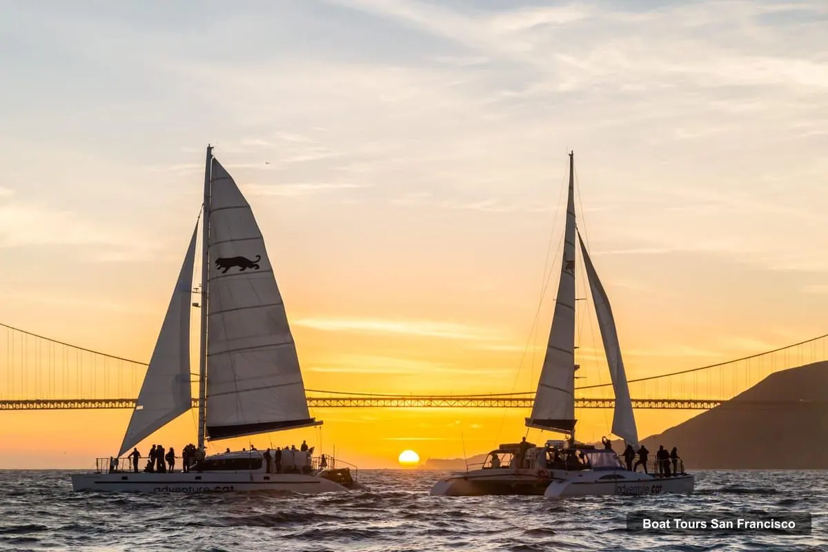 San Francisco Boat Cruises – San Francisco Bay Sunset Cruise by Luxury Catamaran (photo 5)