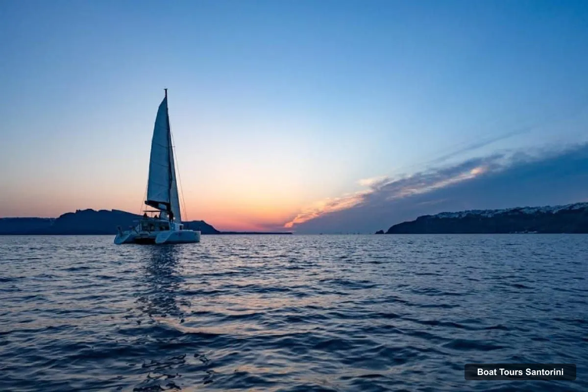 Boat Tours in Santorini – Sunset Cruise with Swim Stops, Dinner, and Drinks (photo 5)