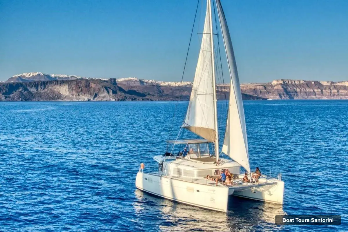 Santorini Boat Cruises – Santorini Sailing Deluxe Tour (photo 3)