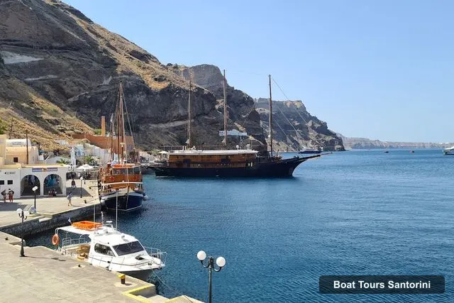 Santorini Old Harbor, Santorini – Santorini Boat Trips