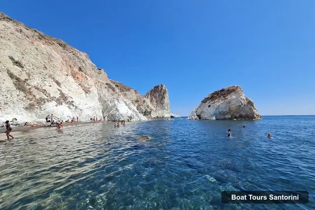 White Beach, Santorini – Santorini Boat Trips