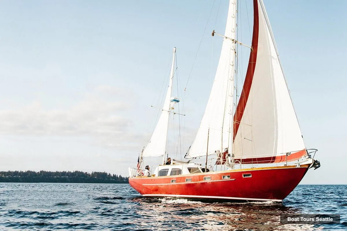 Seattle Harbor Cruise – Sail Bainbridge Island & Seattle Waters - Classic Sailboat