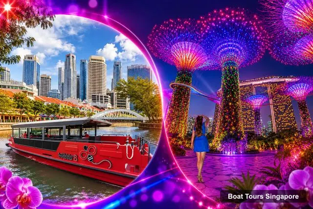 Boat Tours Singapore – Singapore River Cruise, Spectra & Garden Rhapsody Light Show