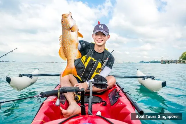 Singapore Boat Cruises – 4-Hour Kayak Fishing Tour to Hidden Spots