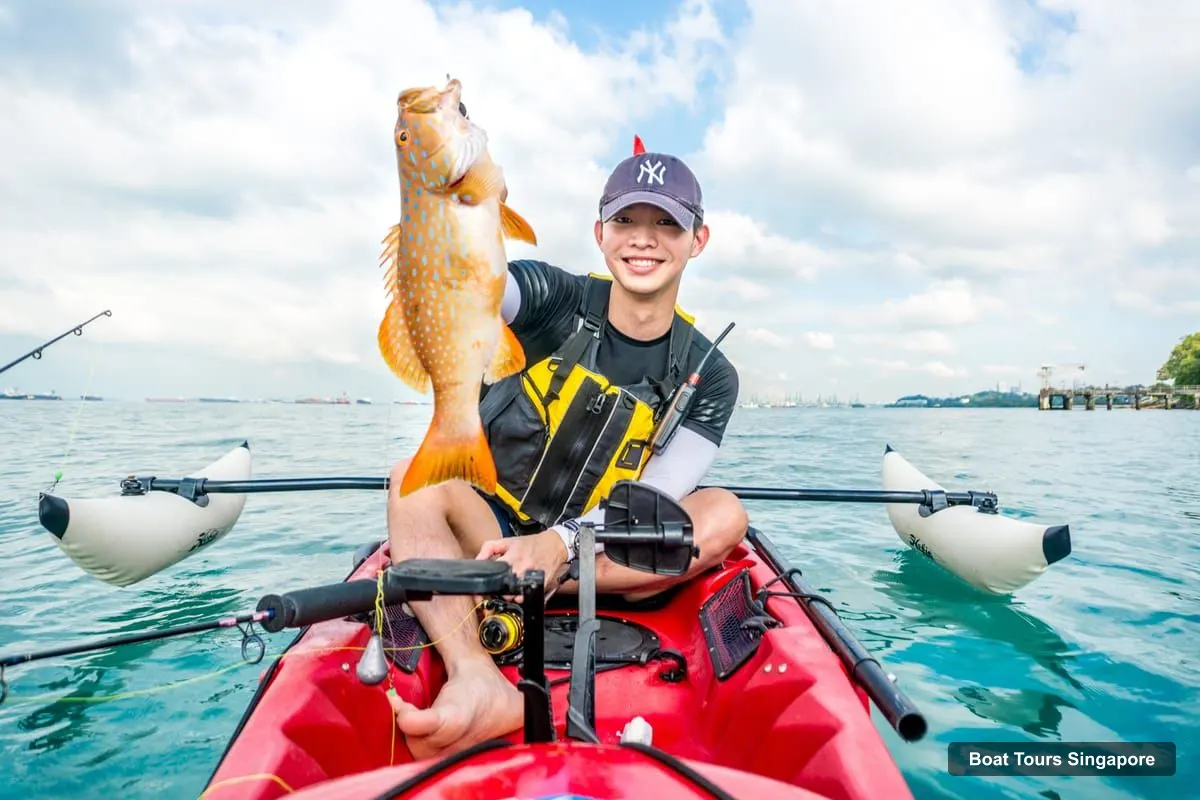Singapore Boat Cruises – 4-Hour Kayak Fishing Tour to Hidden Spots