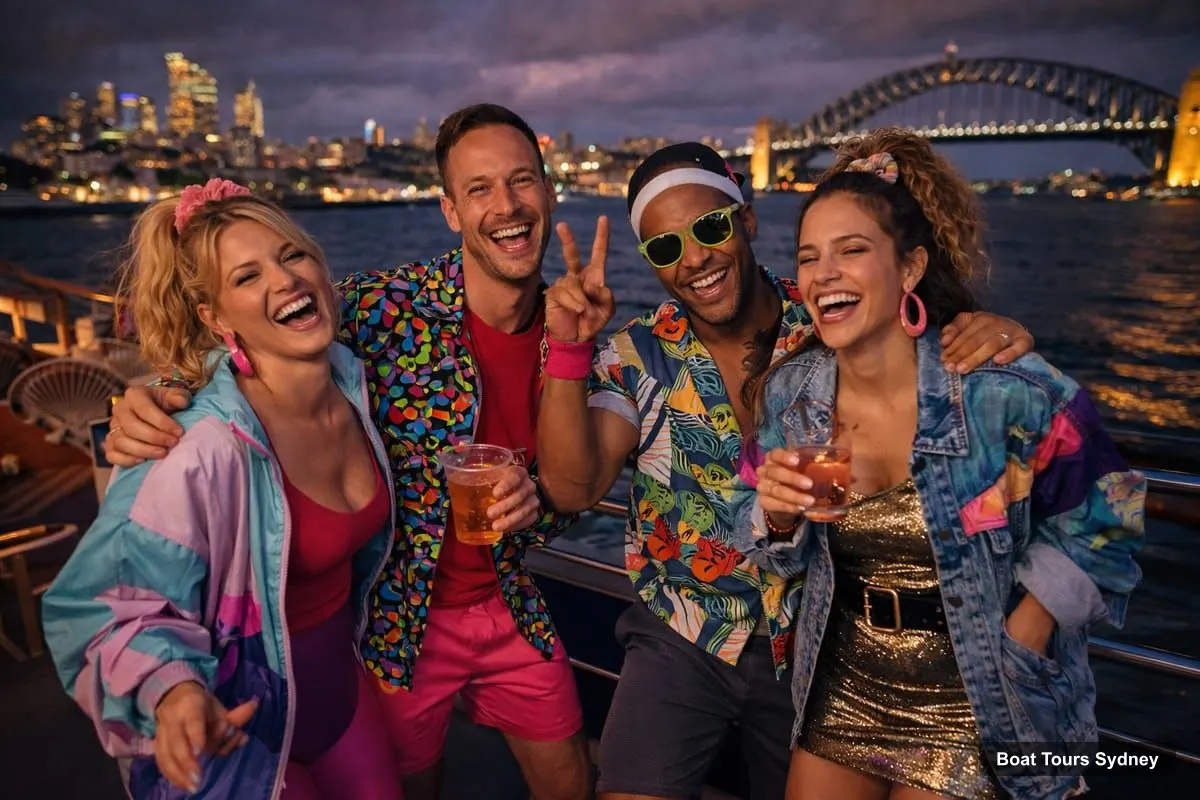 Sydney Boat Trips – Retro Party Cruise on Sydney Harbour
