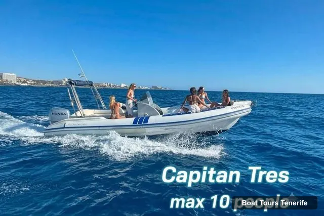 Boat Tours in Tenerife – Boat rental with skipper, max. 10 people