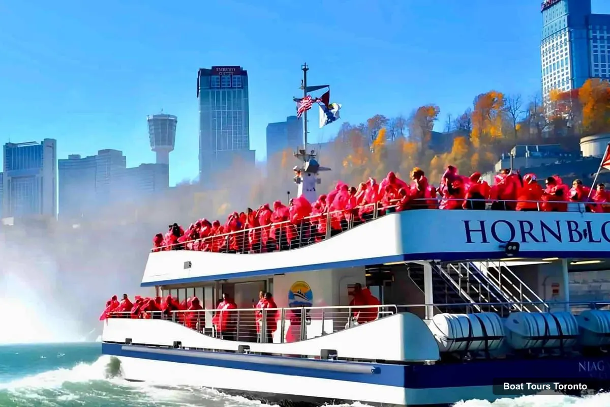 Boat Tours Toronto – Niagara Falls Day Tour + Boat & Behind Falls Entry