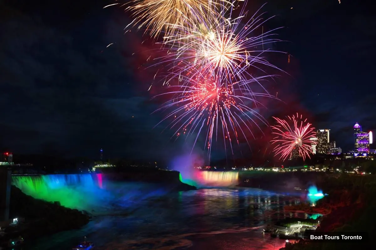 Toronto Harbor Cruise – Niagara Falls Tour with Boat Ride, Dinner, & Lights