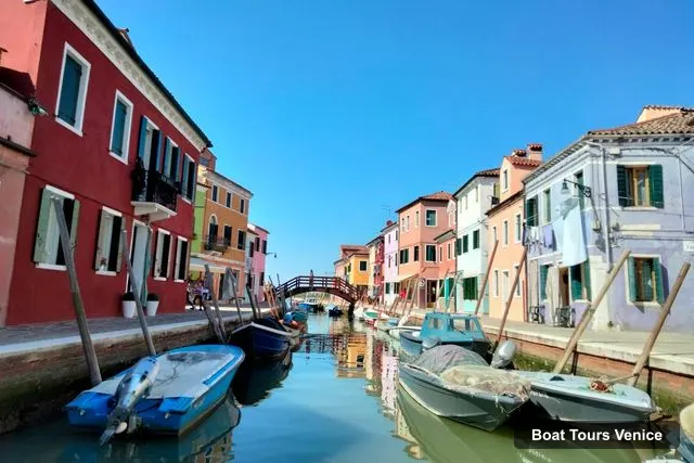 Boat Tours in Venice – Murano & Burano Private Boat Tour with Hotel Pickup