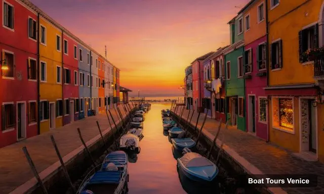 Venice Boat Trips – Murano, Burano & Torcello: Half-Day Boat Tour in Venice